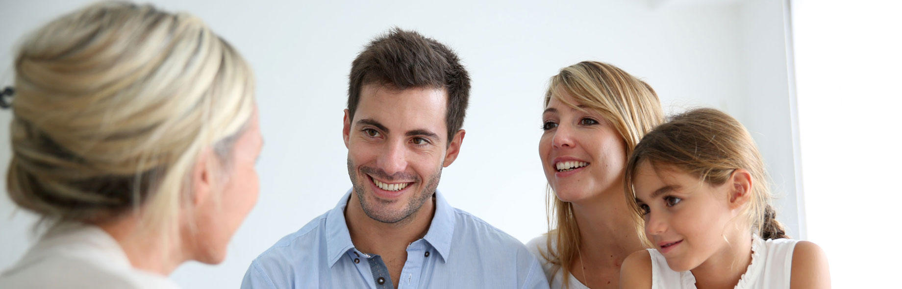 Food Consultant sitting down with couple